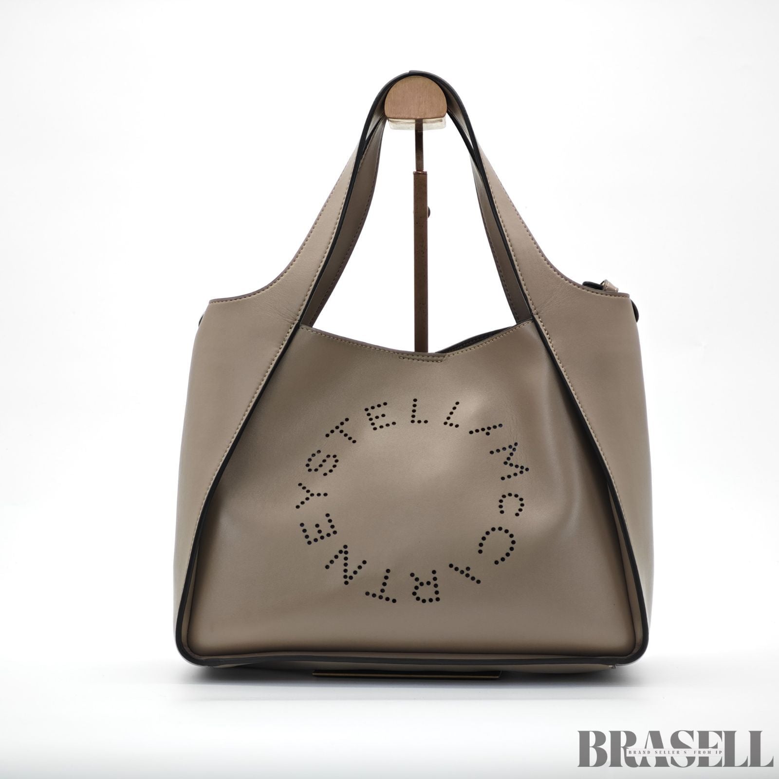 Stella McCartney ステラマッカートニー 2WAYトートバッグ 513860 バッグ トートバッグ ケース付き 大容量 グレージュ レディース メンズ ショルダーストラップ