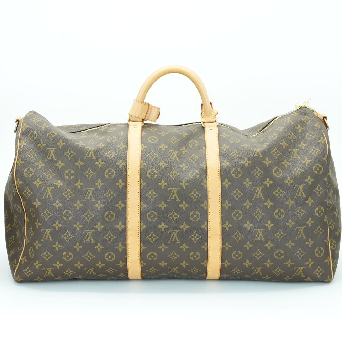 LOUIS VUITTON ルイ・ヴィトン キーポル60 M41422 ボストンバッグ 旅行 大容量 ブラウン レディース メンズ