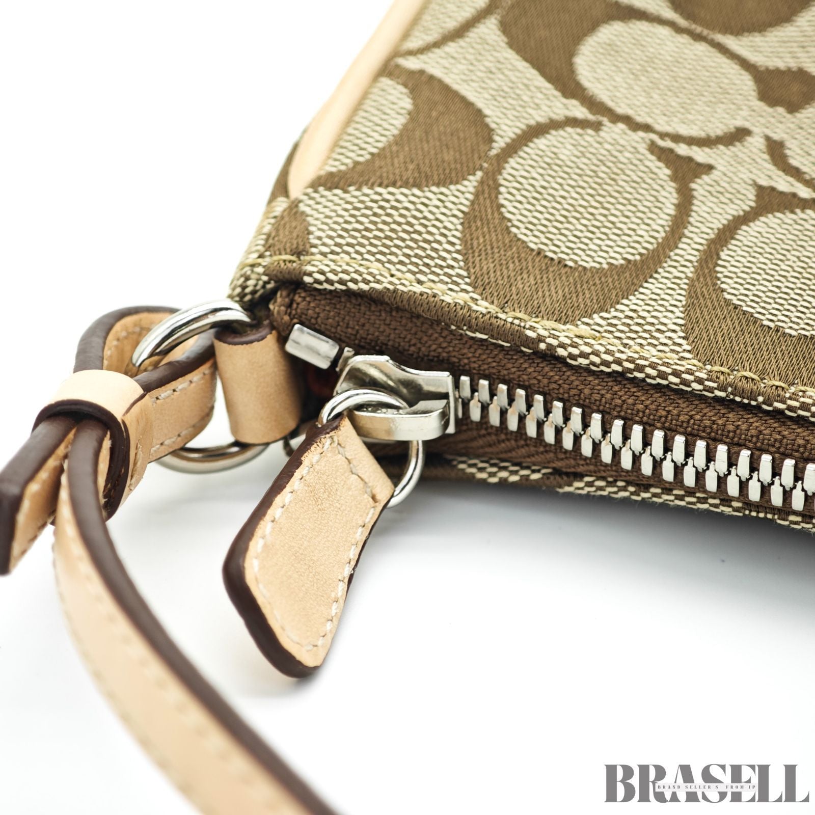 COACH コーチ シグネチャーミニバッグ バッグ ハンドバッグ ベージュ レディース 保存袋