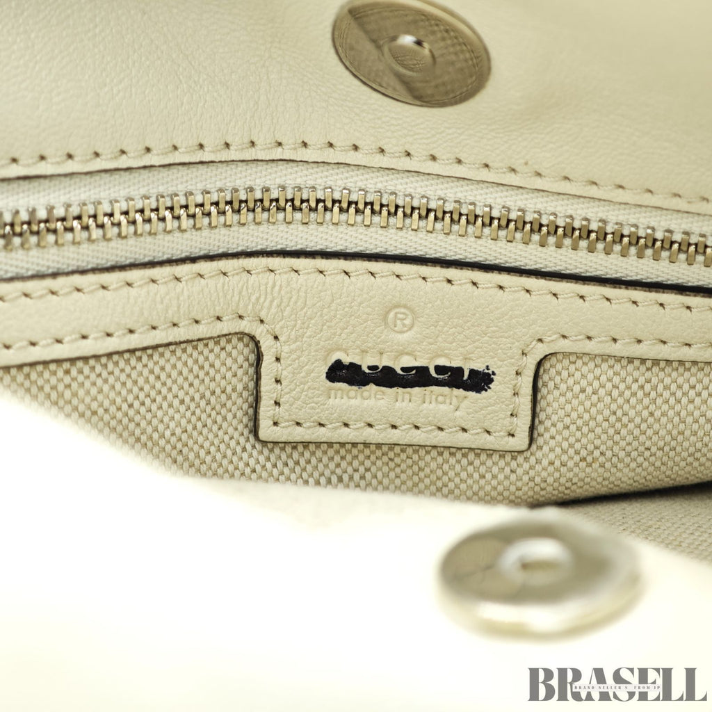 GUCCI グッチ ブロンディ トート バッグ ベージュ アイボリー レディース 保存袋