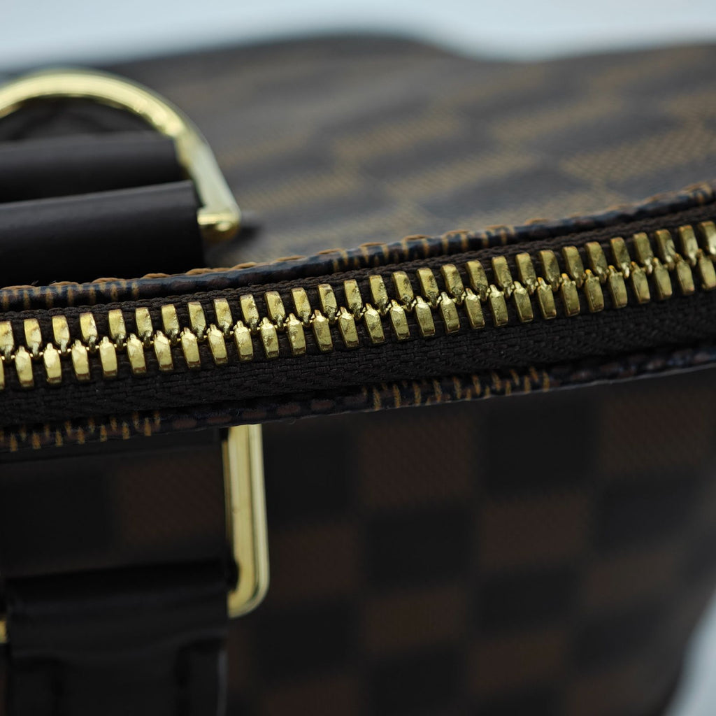 LOUIS VUITTON ルイ・ヴィトン ダミエ・エベヌ アルマ N51131 バッグ ハンドバッグ ブラウン レディース 保存袋  パドロック カデナ 南京錠 鍵