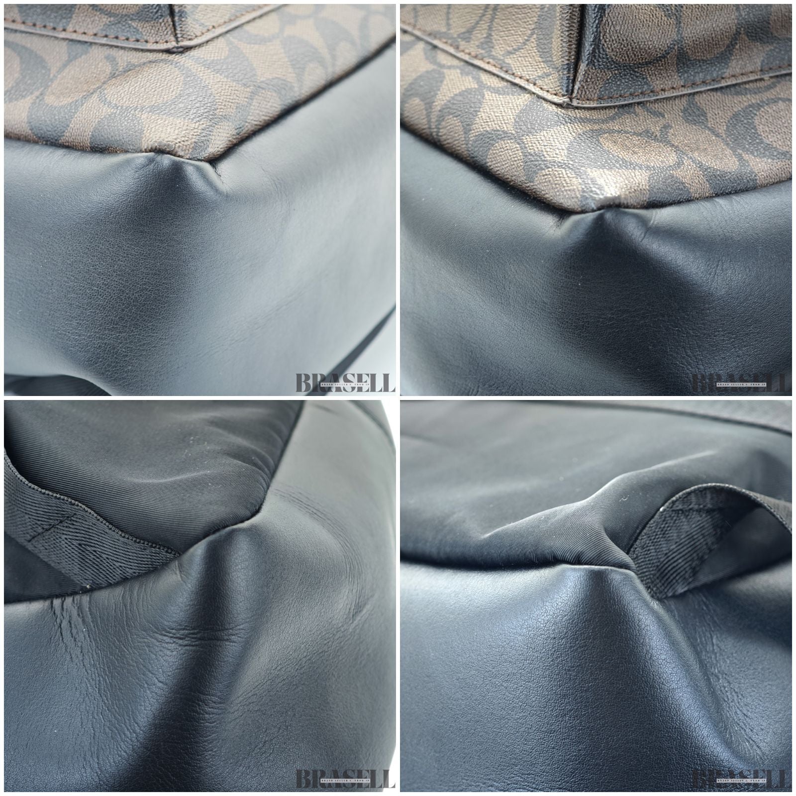 COACH コーチ チャーリー シグネチャーリュック バッグ ブラウン レディース メンズ バックパック
