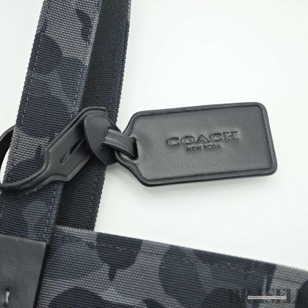 COACH コーチ トート・カモ プリント アンド レキシー CCD11 A5F バッグ トートバッグ 恐竜 ダイナソー ブラック レディース 保存袋