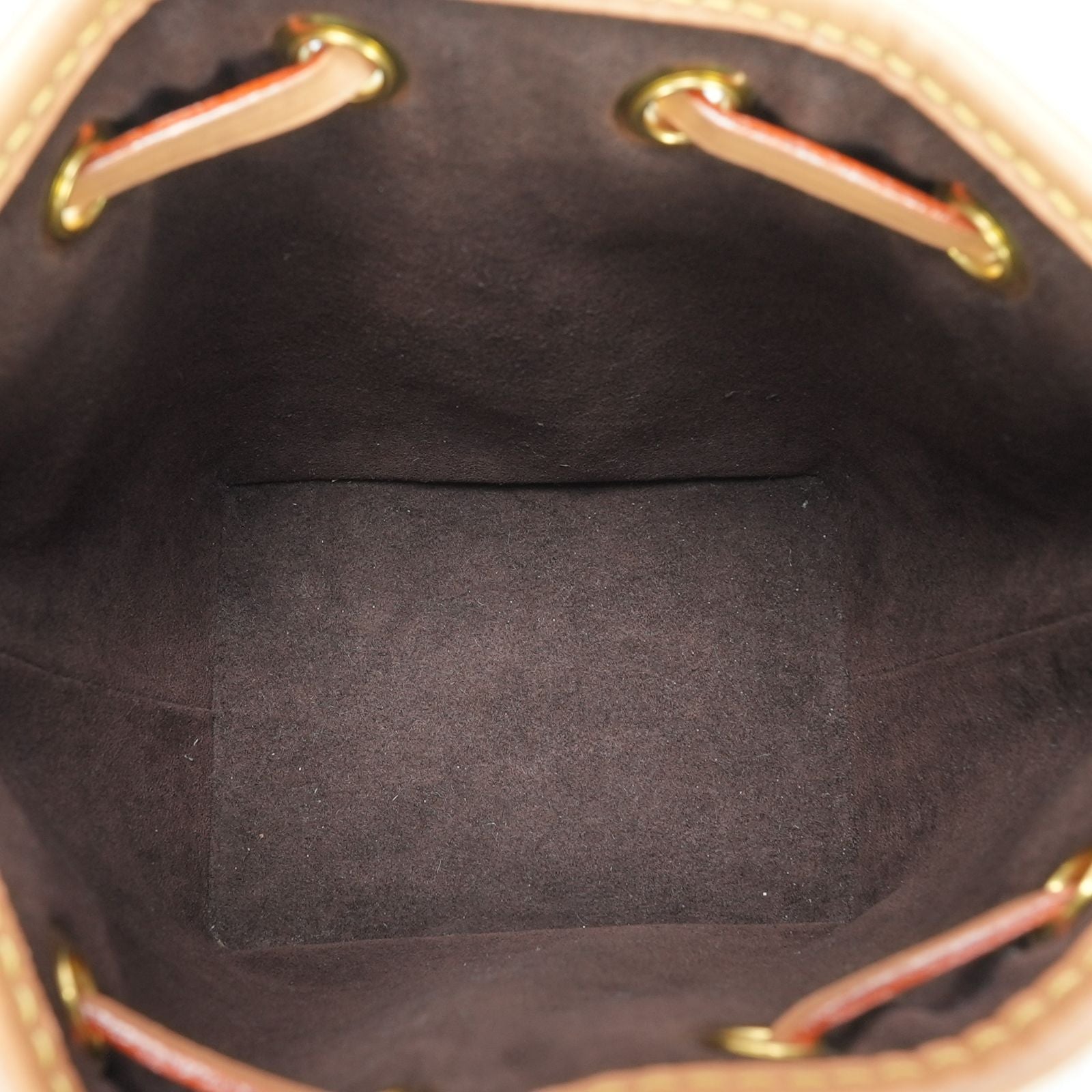 LOUIS VUITTON ナノノエ モノグラム M81266 バッグ ハンドバッグ ショルダーバッグ バケツバッグ 2way ブラウン レディース メンズ 箱 ショルダーストラップ 保存袋