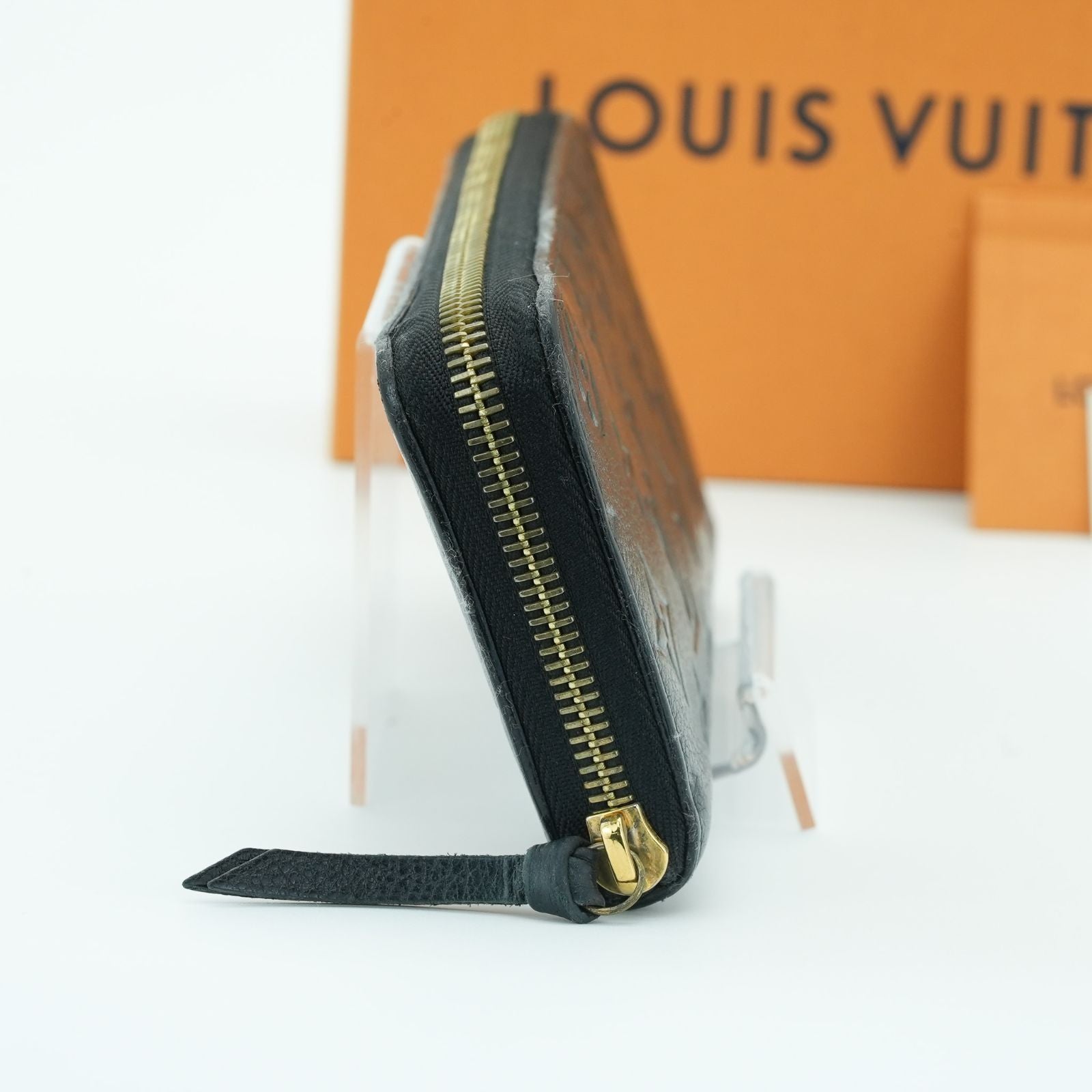 LOUIS VUITTON アンプラント ポルトフォイユ･クレマンス M60171 長財布 ブラック レディース メンズ 箱 保存袋