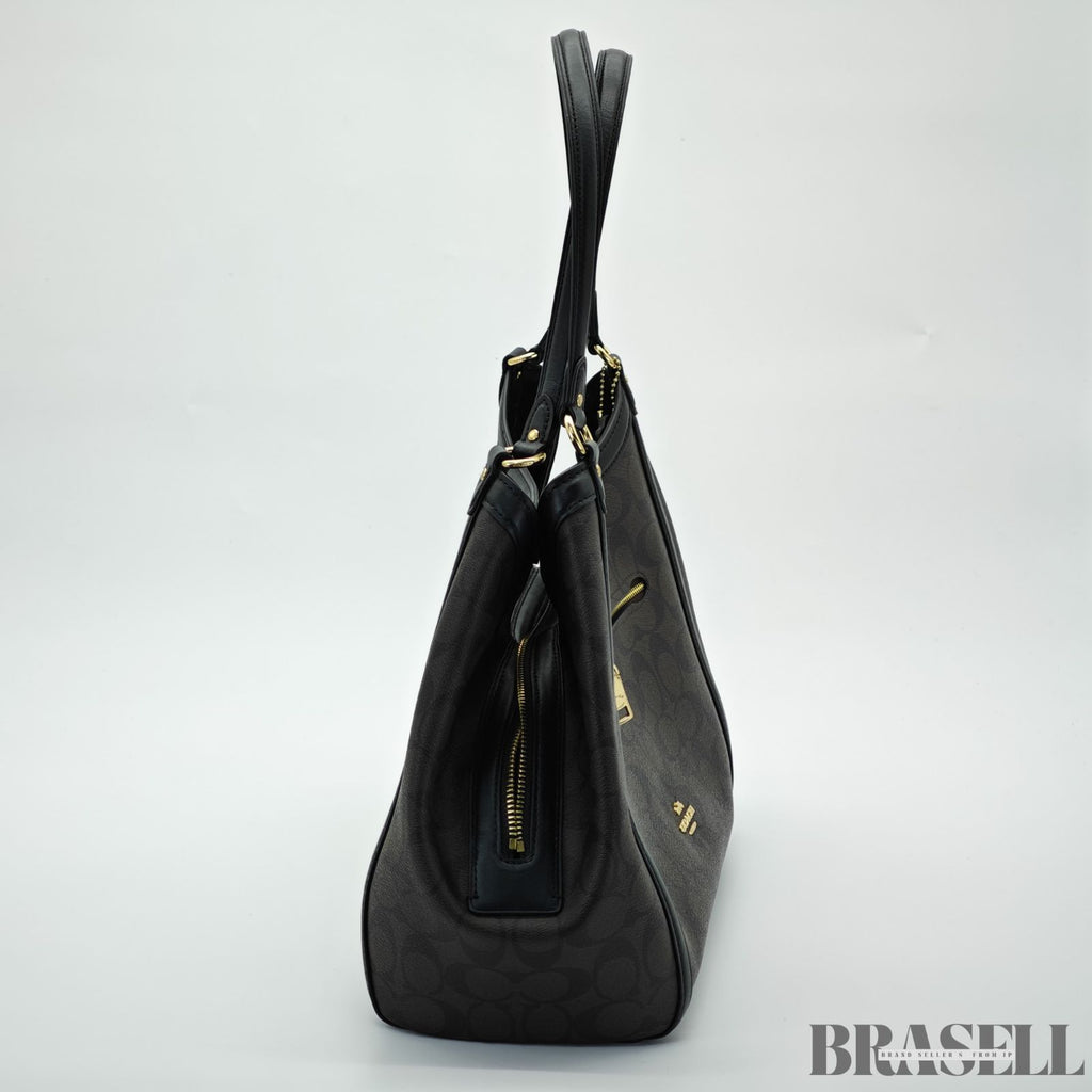 COACH コーチ シグネチャー クリスティ C6232 バッグ ハンドバッグ ブラウン レディース