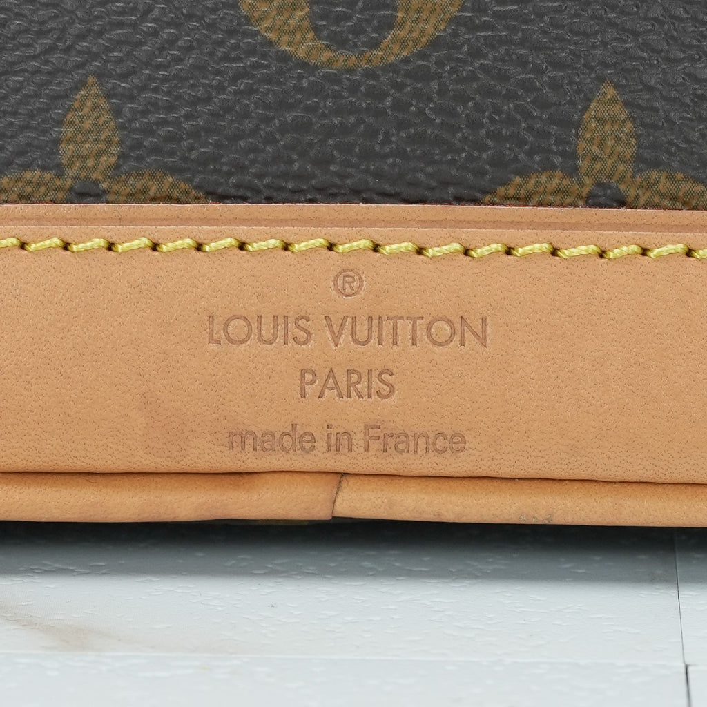 LOUIS VUITTON ナノノエ モノグラム M81266 バッグ ハンドバッグ ショルダーバッグ バケツバッグ 2way ブラウン レディース メンズ 箱 ショルダーストラップ 保存袋
