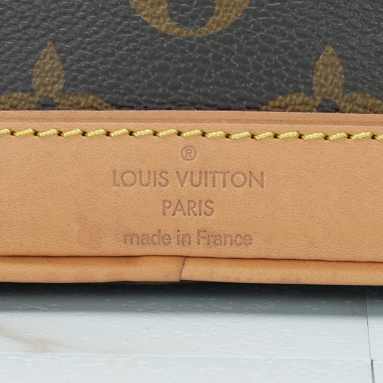 LOUIS VUITTON ナノノエ モノグラム M81266 バッグ ハンドバッグ ショルダーバッグ バケツバッグ 2way ブラウン レディース メンズ 箱 ショルダーストラップ 保存袋