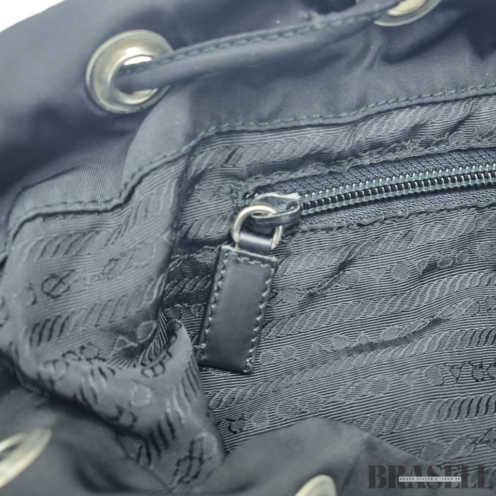 PRADA プラダ テスート ナイロンリュックサック  M212500 ブラック ギャランティーカード レディース メンズ