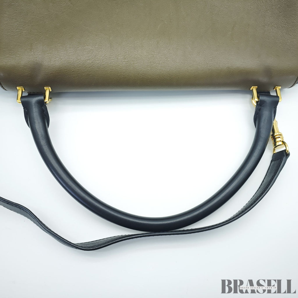 CELINE セリーヌ トラペーズ スモール 2WAYバッグ バッグ 2way フラップ ブラック レディース メンズ ショルダーストラップ