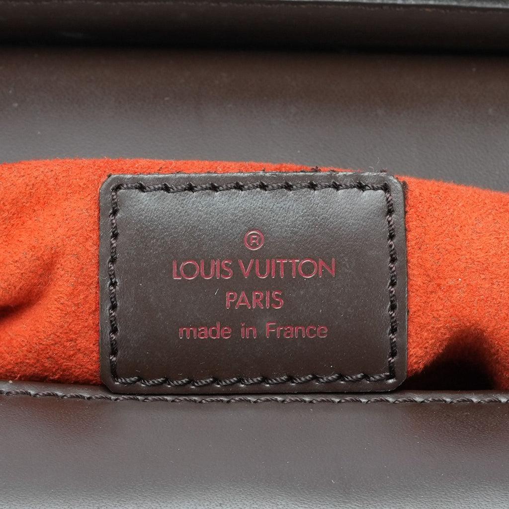 LOUIS VUITTON ダミエ サリア オリゾンタル N51282 バッグ ハンドバッグ ブラウン ショルダーバッグ トートバッグ レディース 保存袋