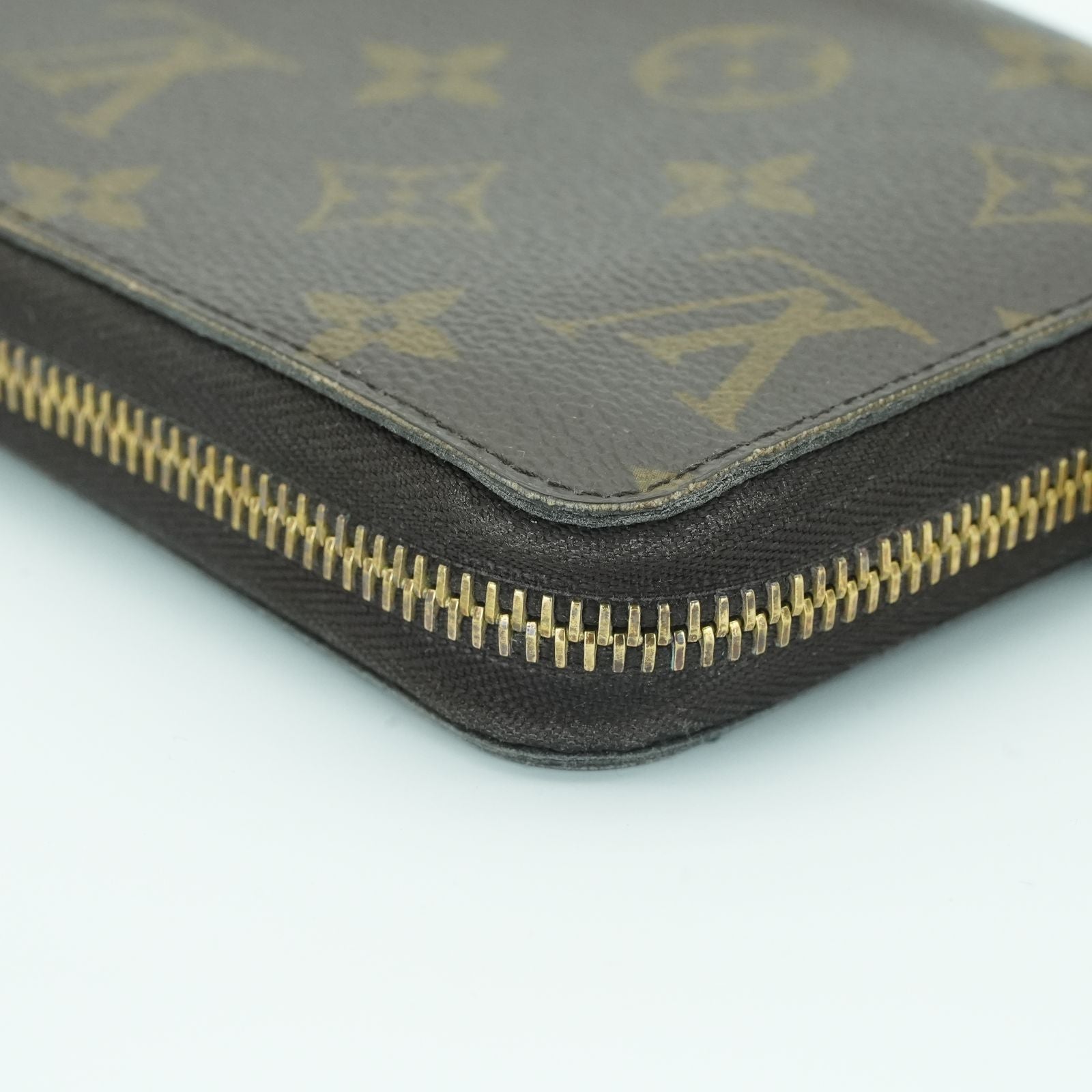 LOUIS VUITTON ルイ・ヴィトン ジッピーウォレット M41895 長財布 ブラウン レディース メンズ 箱