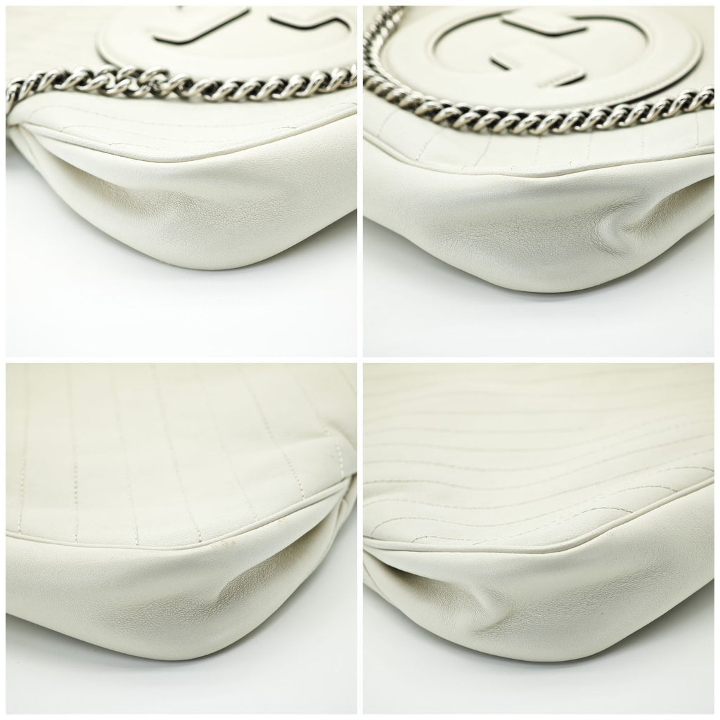 GUCCI グッチ ブロンディ トート バッグ ベージュ アイボリー レディース 保存袋