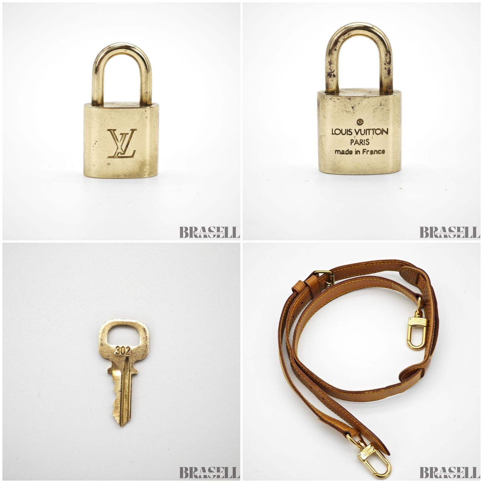 LOUIS VUITTON ルイ・ヴィトン キーポル 55cm M41424 バッグ ボストンバッグ 大容量 旅行 ブラウン レディース メンズ パドロック 鍵