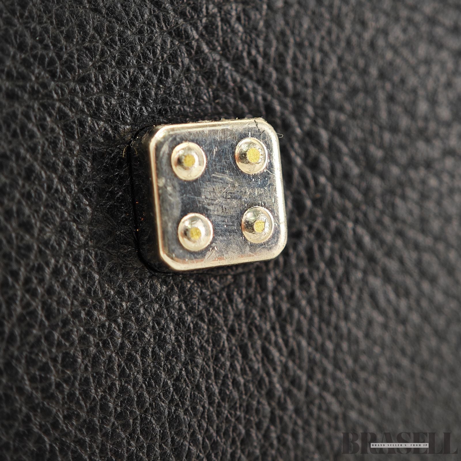 LOEWE ロエベ アマソナ36 バッグ ハンドバッグ 横長 ブラック シルバー金具 レディース メンズ