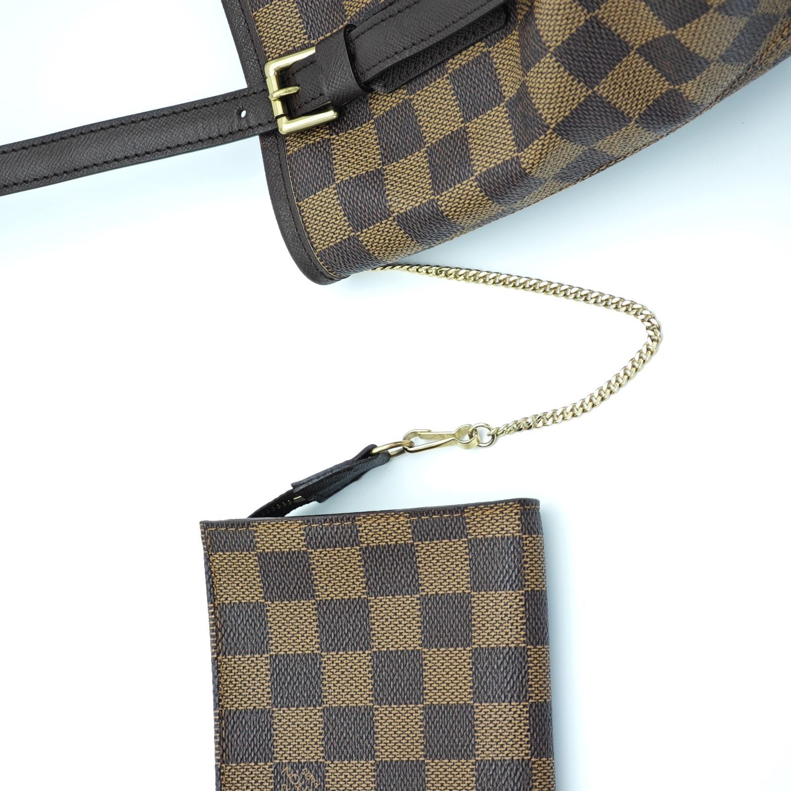 LOUIS VUITTON ルイ・ヴィトン ダミエ マレ バケット N42240 バッグ トートバッグ バケットバッグ バケツバッグ ブラウン レディース
