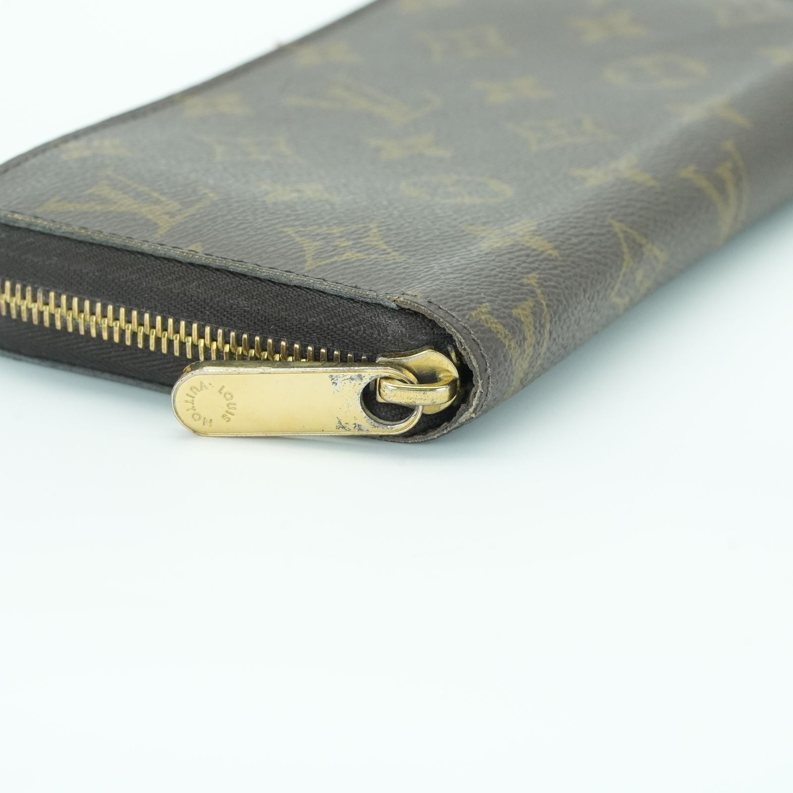 LOUIS VUITTON ルイ・ヴィトン ジッピーウォレット M41895 長財布 ブラウン レディース メンズ 箱