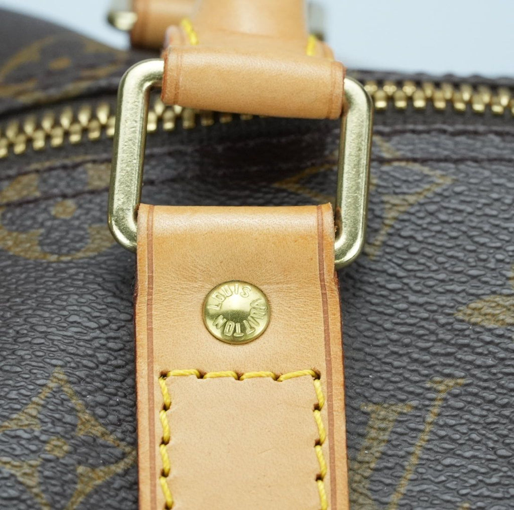 LOUIS VUITTON ルイ・ヴィトン キーポル45 M41428 ボストンバッグ 旅行 大容量 ブラウン レディース メンズ 保存袋 パドロック 鍵