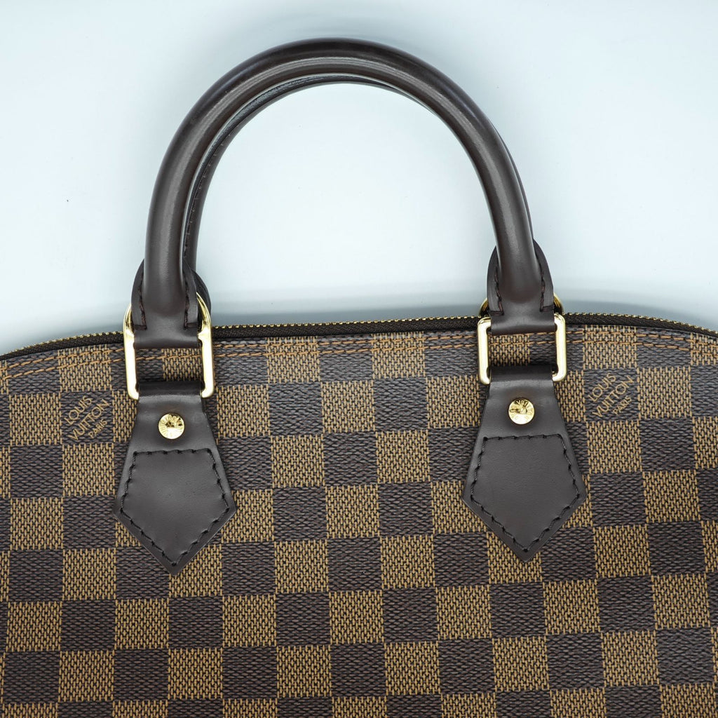 LOUIS VUITTON ルイ・ヴィトン ダミエ・エベヌ アルマ N51131 バッグ ハンドバッグ ブラウン レディース 保存袋  パドロック カデナ 南京錠 鍵