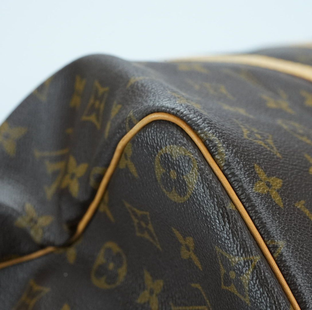 LOUIS VUITTON ルイ・ヴィトン キーポル45 M41428 ボストンバッグ 旅行 大容量 ブラウン レディース メンズ 保存袋 パドロック 鍵