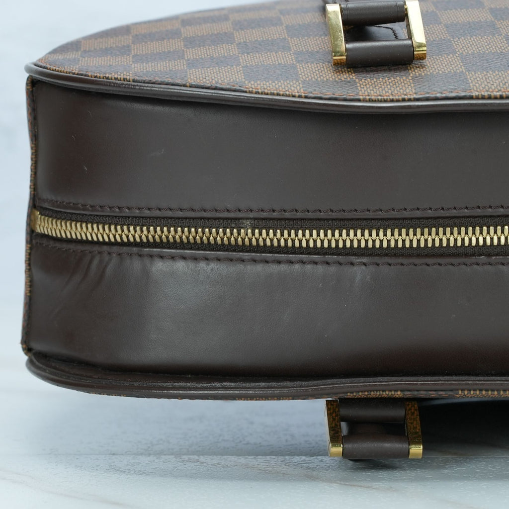 LOUIS VUITTON ダミエ サリア オリゾンタル N51282 バッグ ハンドバッグ ブラウン ショルダーバッグ トートバッグ レディース 保存袋