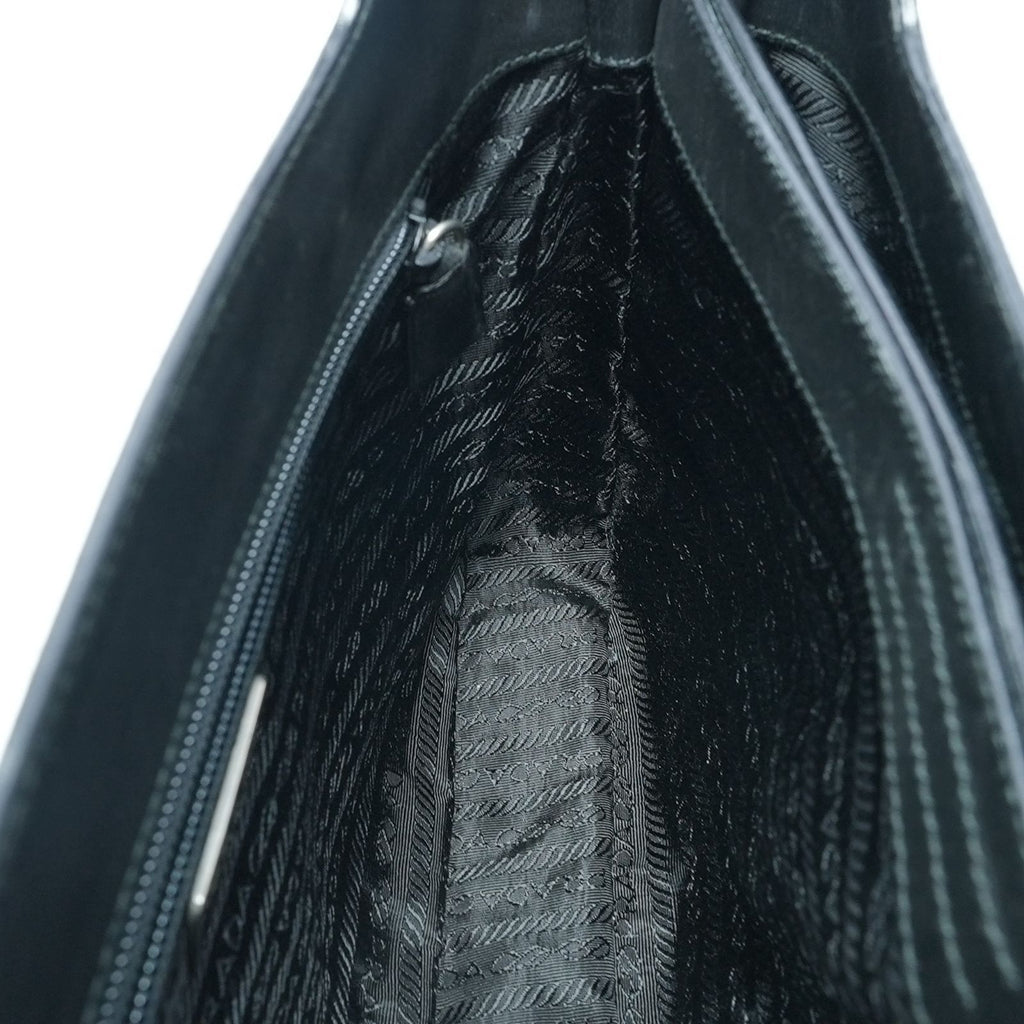 PRADA ヴィッテロ VITELLO CORINO NERO ハンドバッグ BR1277 バッグ トートバッグ ブラック トートバッグ レディース メンズ 保存袋 ギャランティーカード